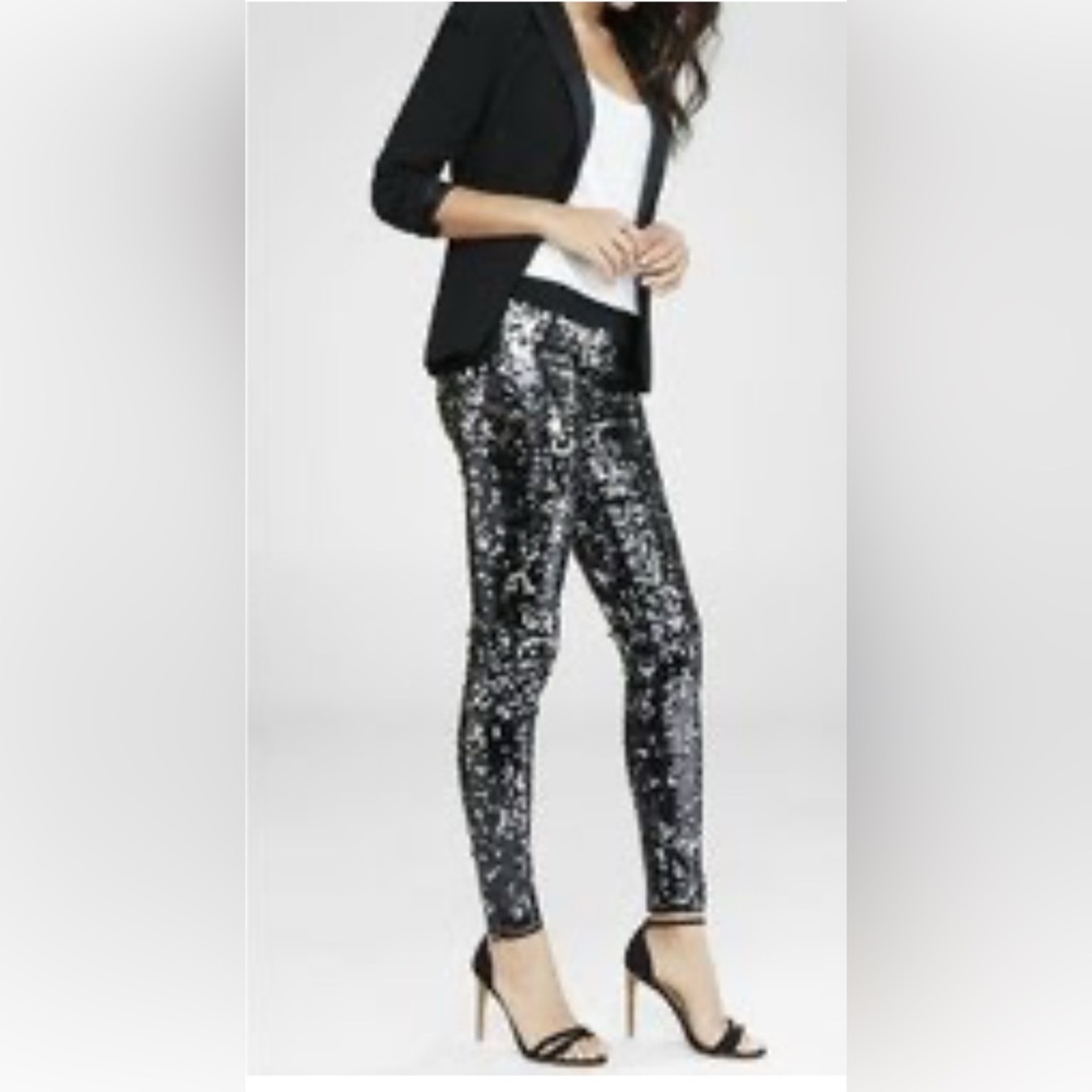 Express Sequined leggings.